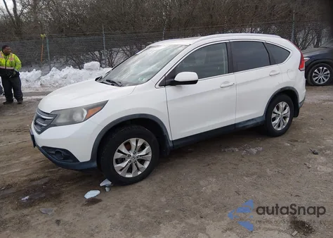 2014 Honda Cr-V Ex-L из США, поврежденный, VIN 5J6RM4H76EL081879